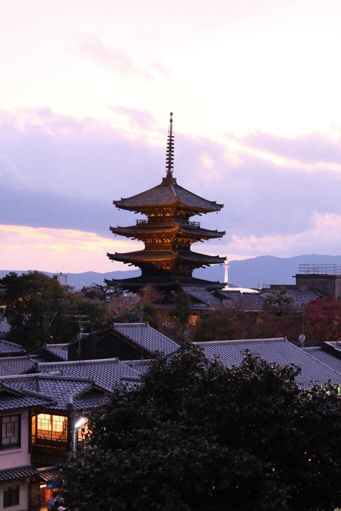 Best Places to Visit in Japan in 2026: 25 Amazing Must-See Gems Stunning view of Kyoto's iconic pagoda at dusk, capturing Japanese architectural beauty.